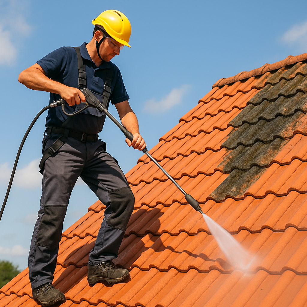 Nettoyage de toiture à Bruxelles : préservez la beauté et la longévité de votre toit avec Wallonie Roofing